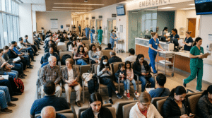 emergency room wait time